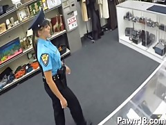 Police Officer Fucks at Pawn Shop